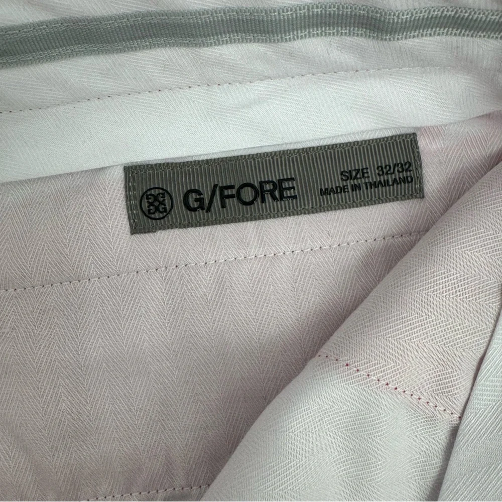 G Fore Golf Pants Men’s 32x32 Pink Five Pocket Golf - Picture 4 of 10